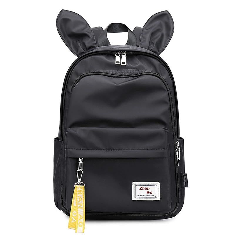 【特価商品】[FANDARE] リュック レディース かわいい ウサギ 大容量 13ポケット 15.6インチPC対応 180開閉 リュックサック 女の子 防水 バックパック 学生 通学 旅行 遠足 オックスフォード 誕生