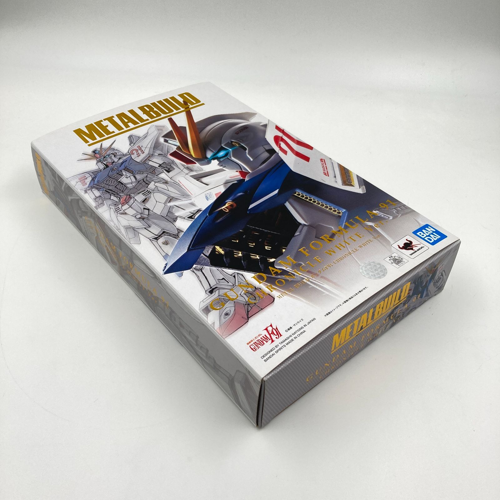 メタルビルド　F91 未開封　箱潰れ有り 未開封】METALBUILD ガンダムF91 CHRONICLE WHITE Ver. 「機動