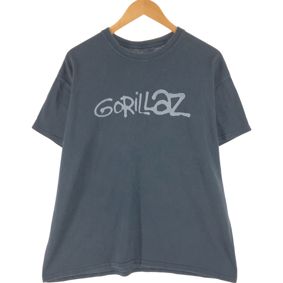 90s GORILLAZ 半袖 Tシャツ バンT 両面プリント ロックバンド 90s GORILLAZ 半袖 Tシャツ バンT 両面プリント ロックバンド