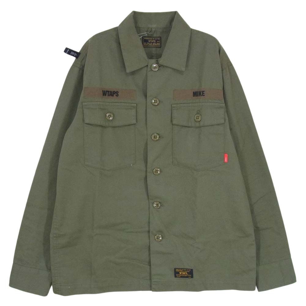 WTAPS ダブルタップス 長袖 16SS 161GWDT-SHM02 BUDS LS SHIRT バッズ 