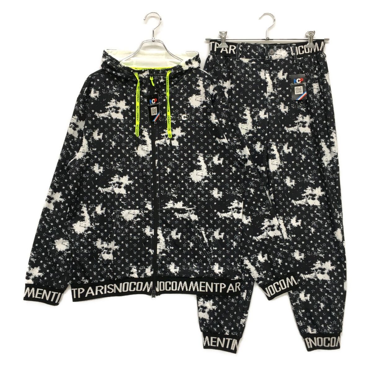 未使用品 メンズ ノーコメントパリ NO COMMENT PARIS セットアップ L