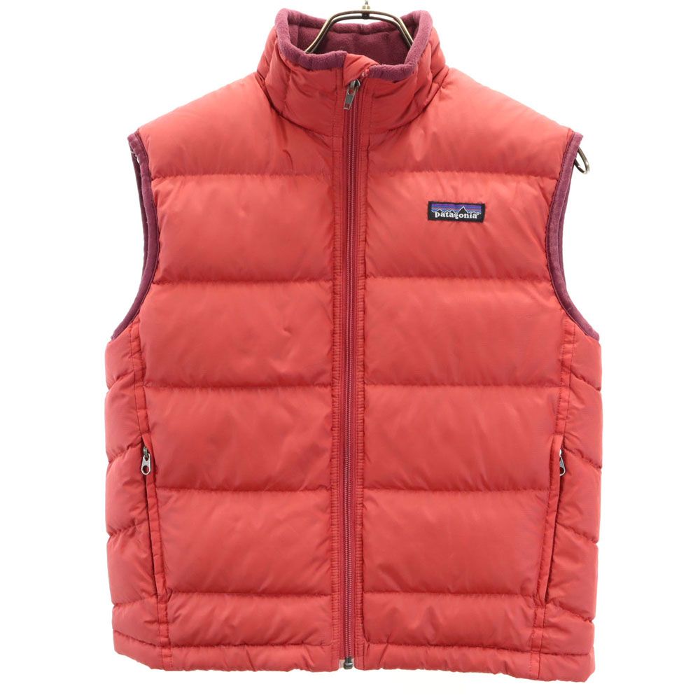 パタゴニア 68341F7 ダウンベスト M レッド系 patagonia アウトドア キッズ