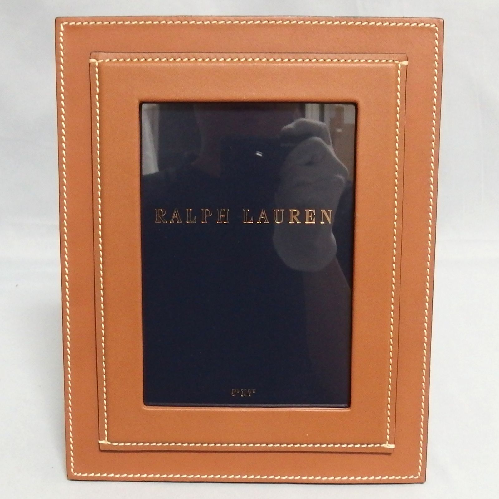 RALPH LAUREN HOME BRENNAN LEATHER FRAME サドル フォトフレーム 写真立て ブレナン レザー フレーム ラルフローレン ホーム