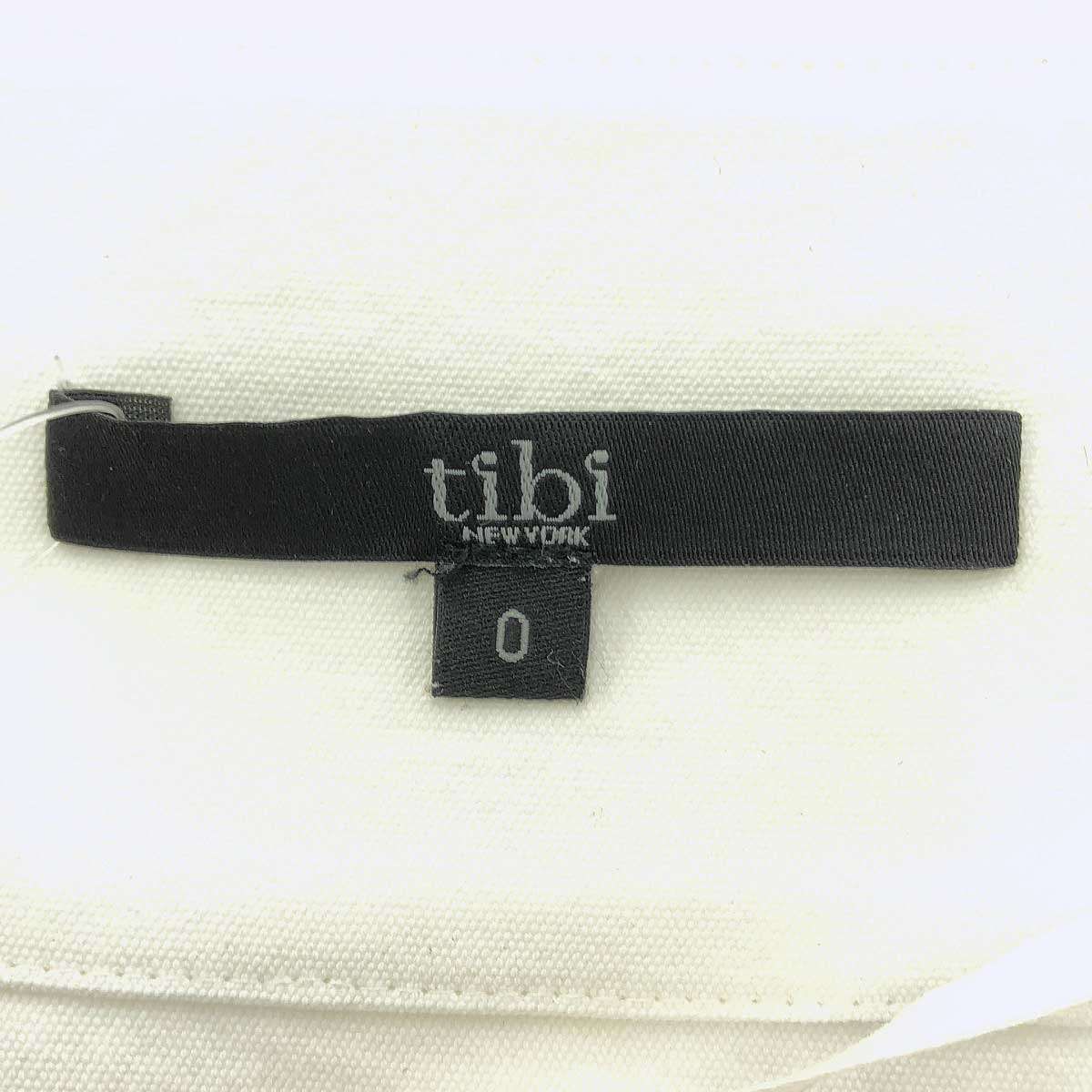 Tibi ティビ オフショルダーブラウス 430-6110653 ホワイト 0 - メルカリ
