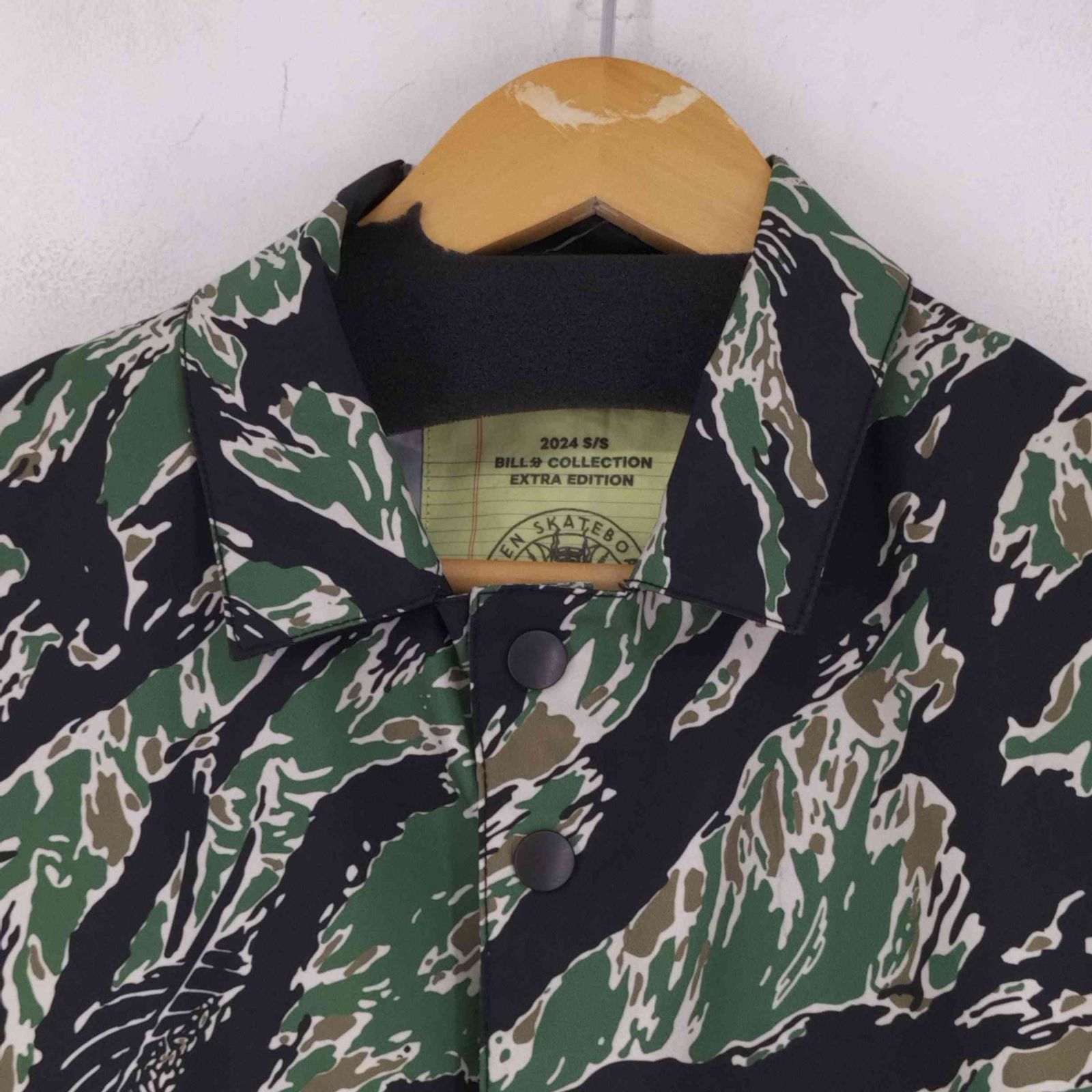 ヱビセンスケートボーズ Evisen skateboards 24SS CAMO C/ALL JKT