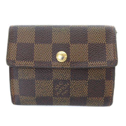 【超美品】ルイヴィトン ラドロー ダミエ コインケース ルイヴィトン LOUIS VUITTON ダミエ ラドロー Wホック コイン