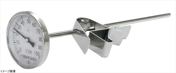 スライドホルダー付 寸胴鍋用温度計 PY-400