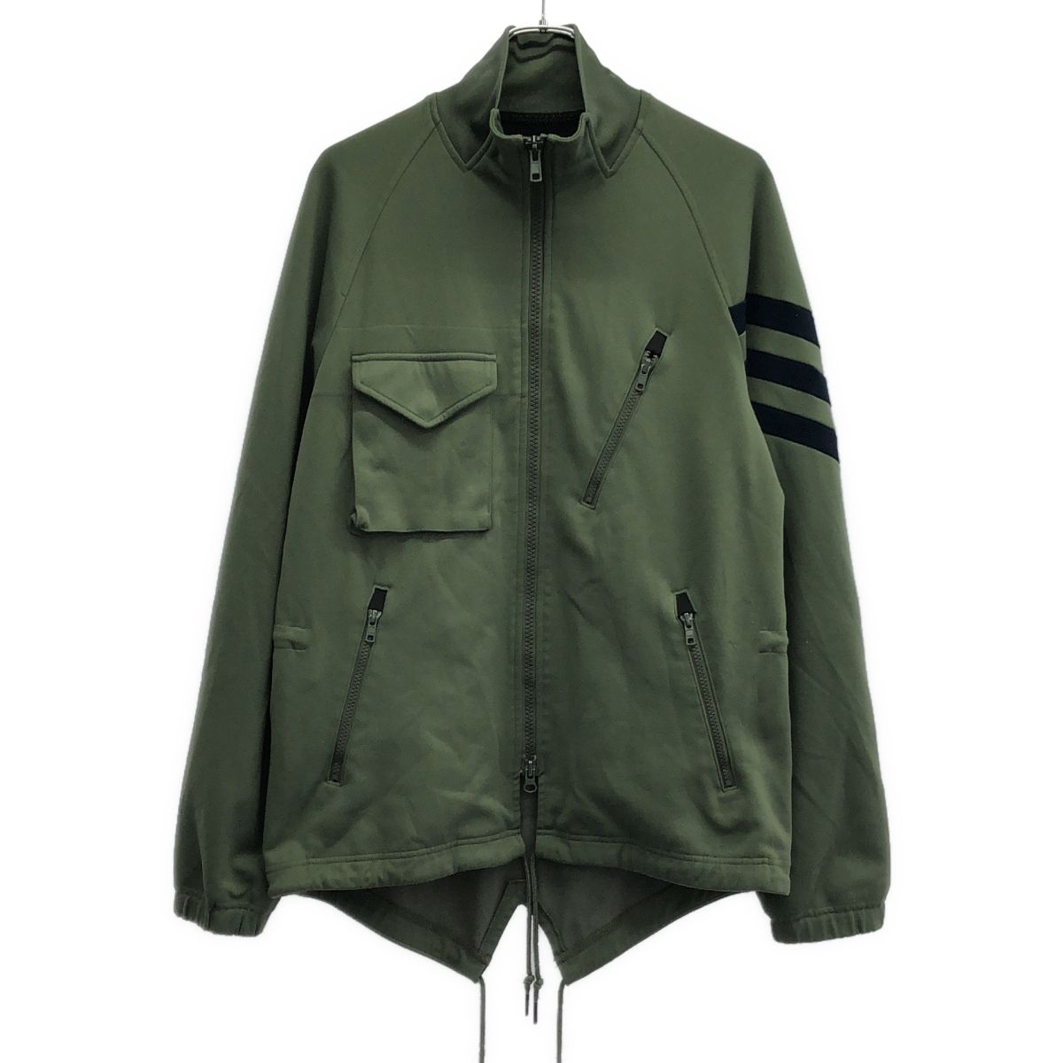 Y-3 ワイスリー トラック ジャケット ジャージ カーキ ダブルファスナー Y-3 ワイスリー トラックジャケット W TRACK JKT JD9793