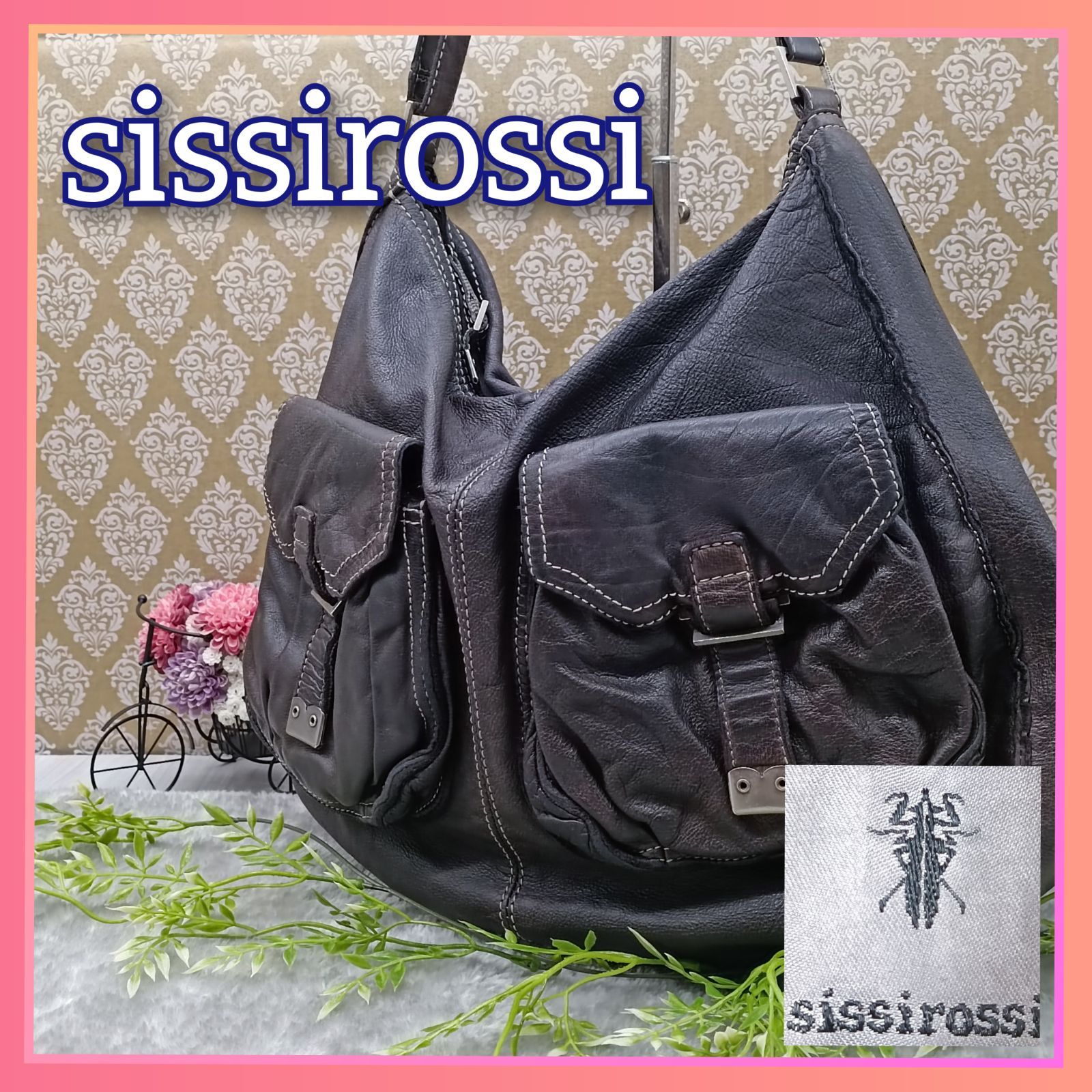 sissirossi シッシロッシ レザーバッグ - ハンドバッグ