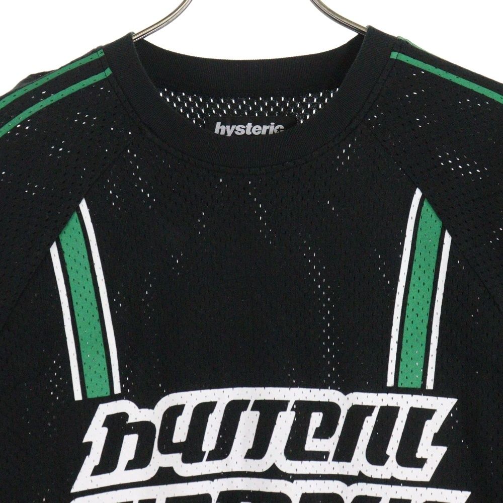 hysteric Supreme メッシュ長袖カットソー M ブラック/グリーン SUPREME (シュプリーム) 24AW ×HYSTERIC GLAMOUR Mesh L/S Top