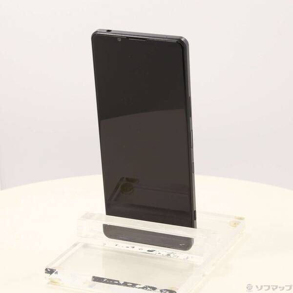 中古品〕 Xperia 1 III 256GB フロストブラック SOG03 auロック解除SIM