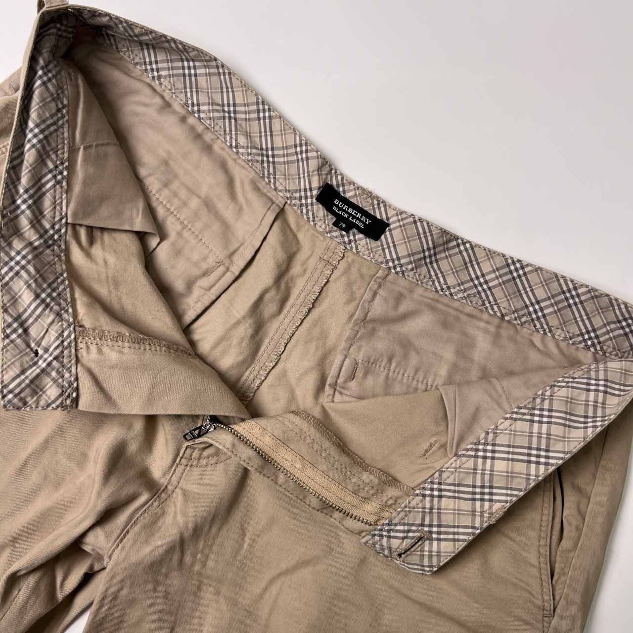 BURBERRY BLACK LABEL バーバリー ブラックレーベル ハーフパンツ 