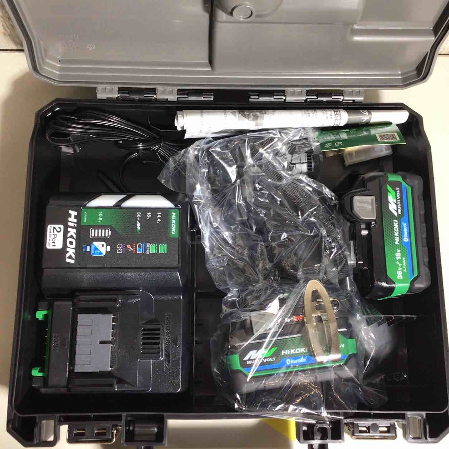 ハイコーキ HIKOKI 日立 コードレス インパクトドライバ ストロングブラック WH36DD 2XHBSZ フルセット インパクト ブラック 黒 純正 純正品 充電式 戸田店