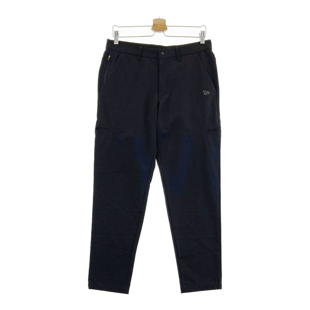 サイズ：LARGE NEW ERA ニューエラ  ストレッチパンツ  ブラック系 [240101420648] ゴルフウェア メンズ ストスト サイズ：LARGE NEW ERA ニューエラ ストレッチパンツ ブラック系