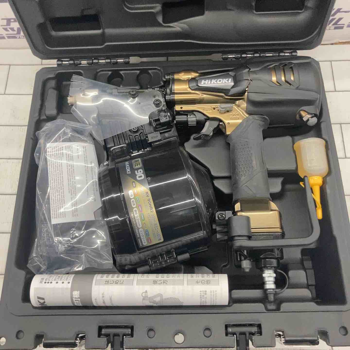 ハイコーキ HIKOKI 旧 日立工機 高圧エア釘打ち機 NV90HR2 S 所沢店