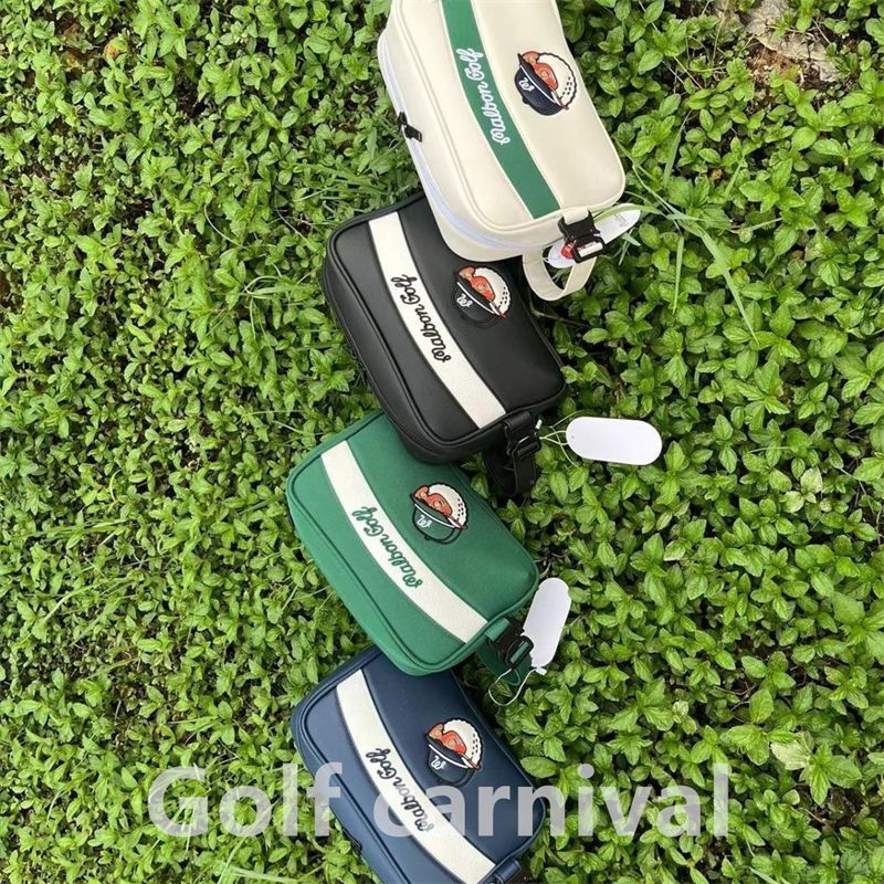 即発送 マルボン ゴルフ カートバッグ ハンドバック 小物入れ ポーチ グリーン