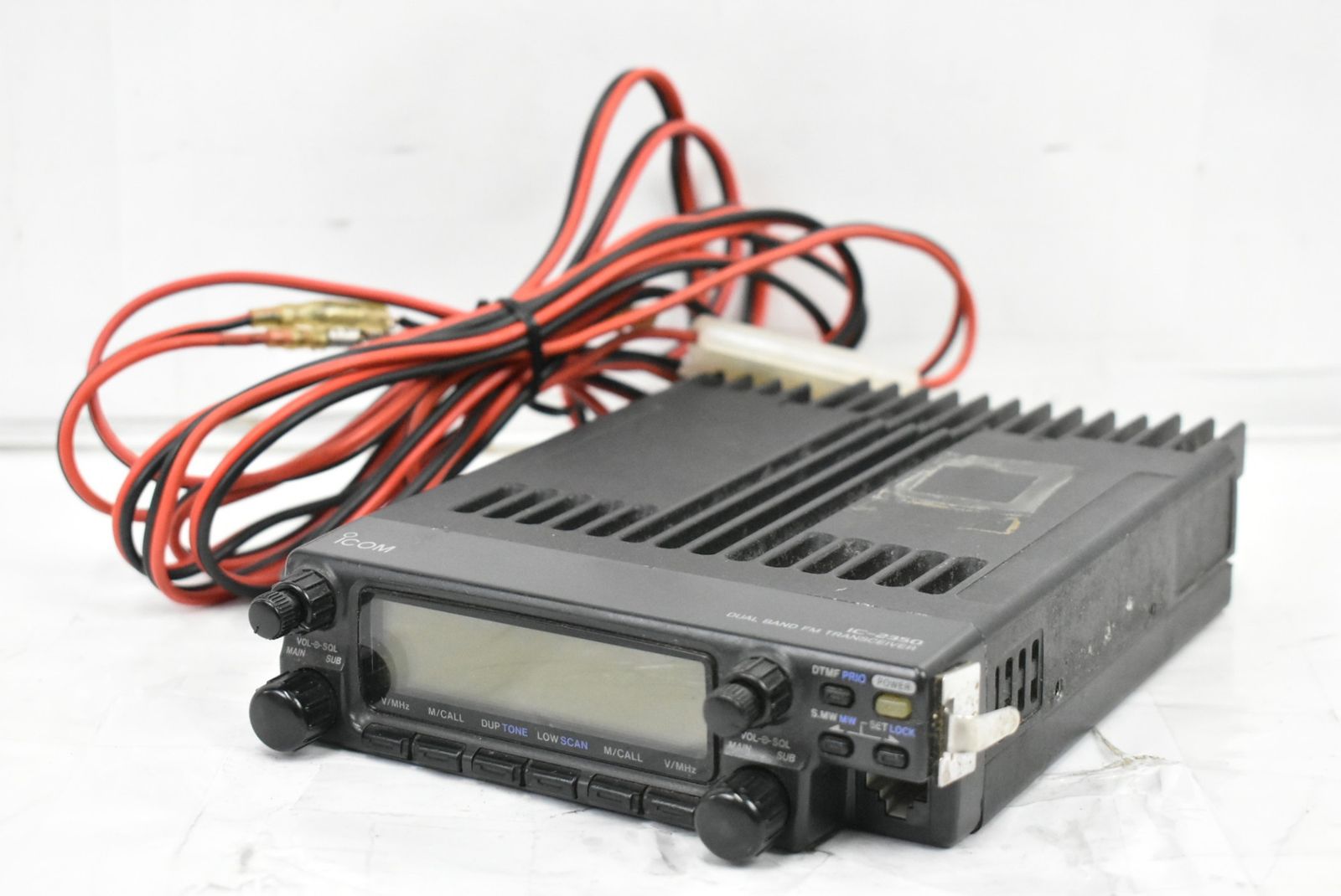 ICOM IC-2350JデュアルバンドFMトランシーバー ジャンク扱い 現状品 アイコム IC-2350J デュアルバンド FM トランシーバー
