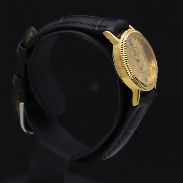 稼働 良品 バレンチノドマーニ VD-1023 QZ ゴールド文字盤 レディース