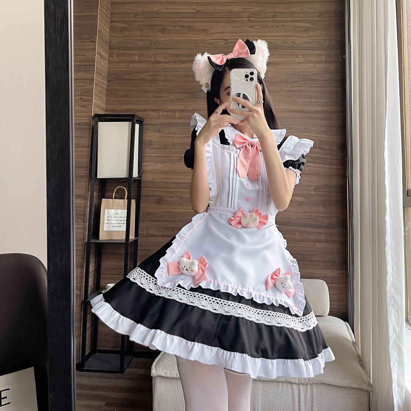 メイド服 ネコ耳 COS 演出服MT183 - メルカリ