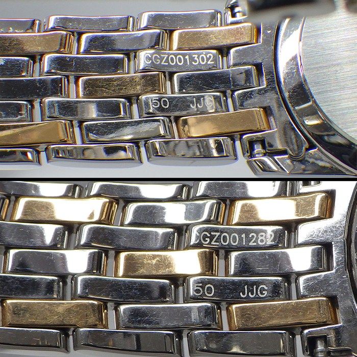 ホワイトシェル文字盤 K18レッドゴールド