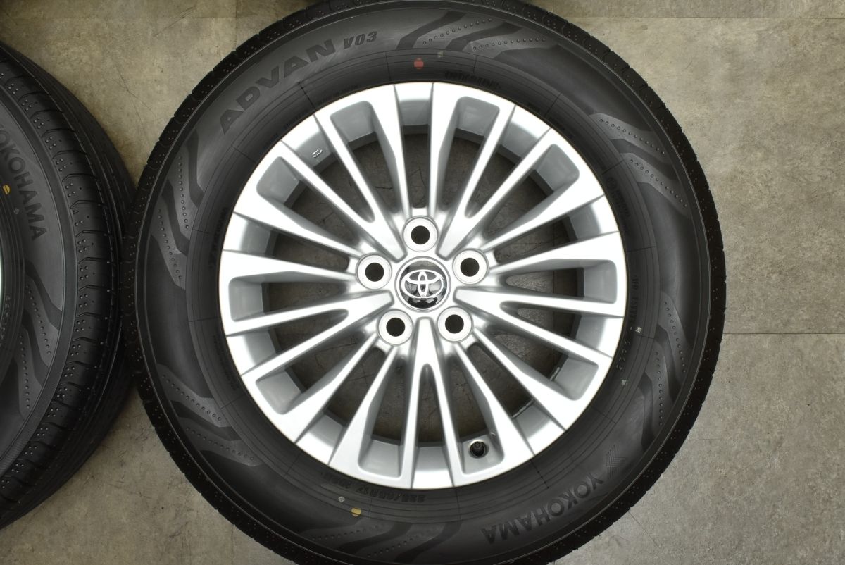 2025新車外しトヨタ40系ヴェルファイアZ プレミアム純正ホイール MTO様