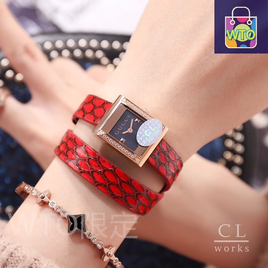 美品　GUCCI  腕時計 今日WTO】Gucci G-FRAME シリーズの腕時計-WTO輸入1-WTO店名をご