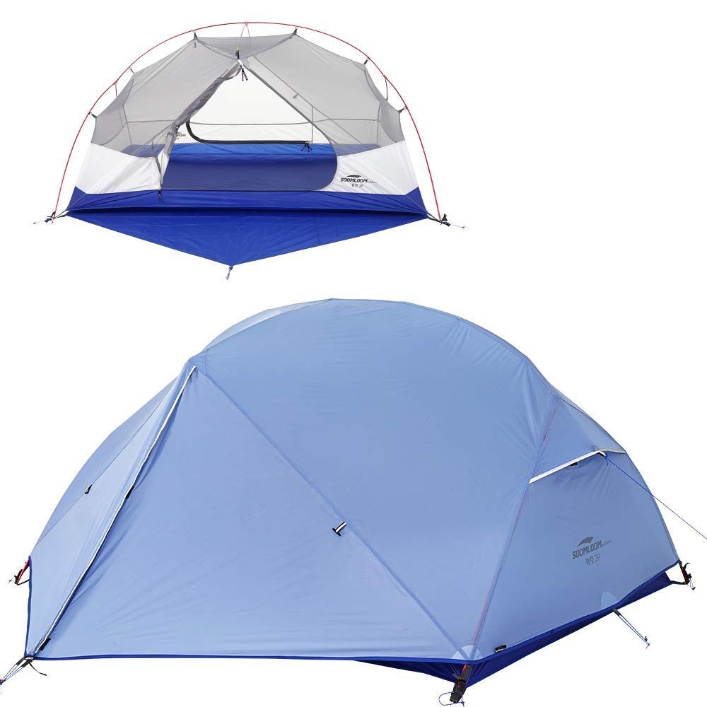 Soomloom 青空2Pドーム型2人用　グランドシート付　新品未使用 Amazon.co.jp: Soomloom 青空2 アウトドアキャンピングテント