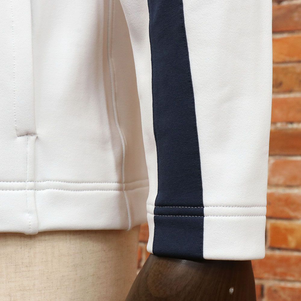 M adabat 保温 裏起毛 ストレッチ スニードジャケット ネイビー