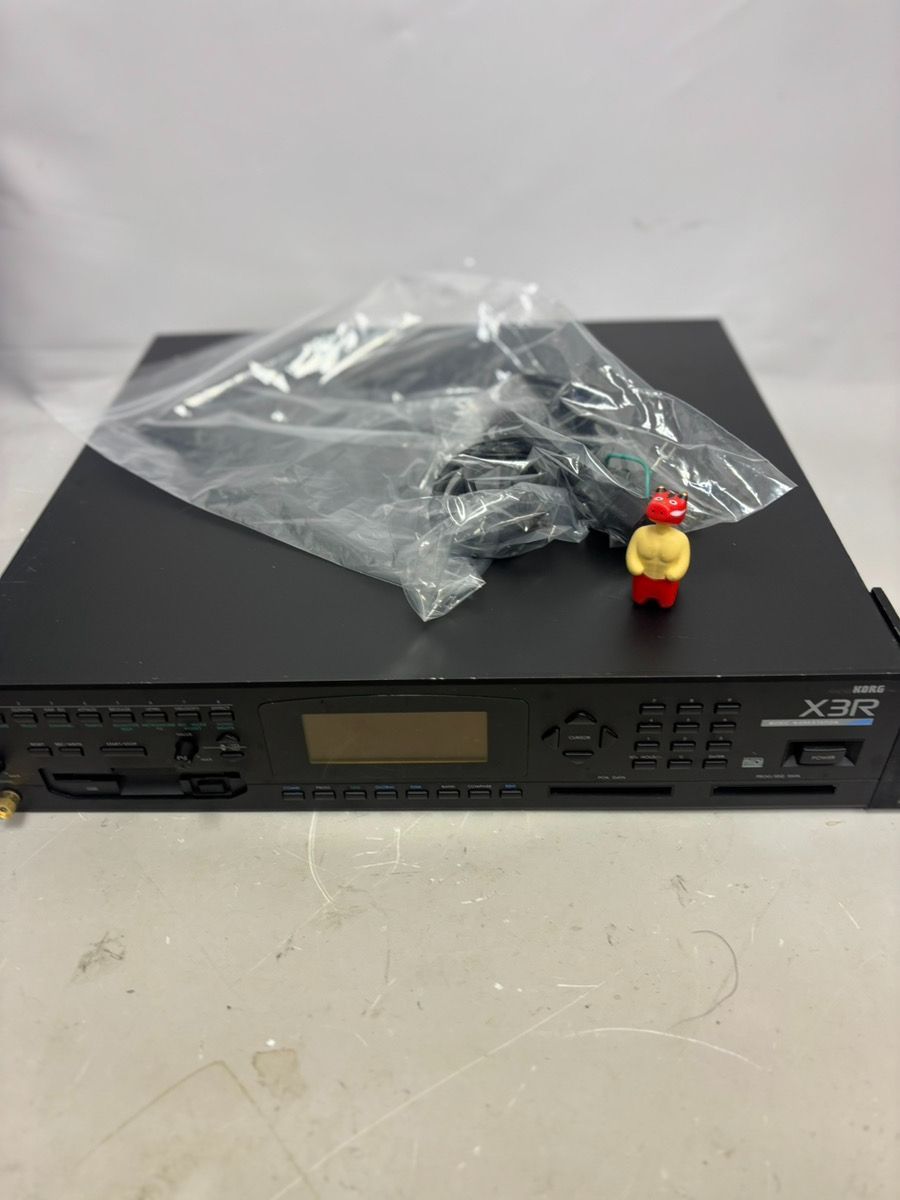 KORG X3R Tone Generator 音源モジュール 動作品 本体 電源ケーブル付属 コルグ シンセサイザー z-2318