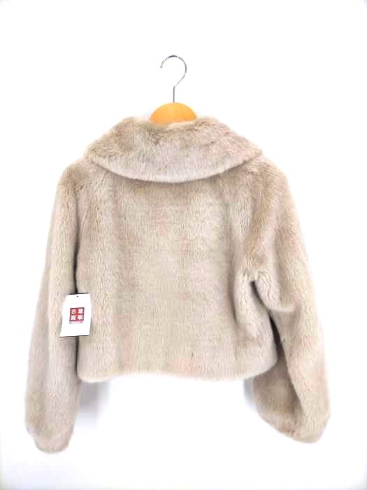 ❤️ダズリン dazzlin❤️ トグルボタン❤️エコファーショートコート❤️ dazzlin（ダズリン）の「トグルボタンエコファーショートコート