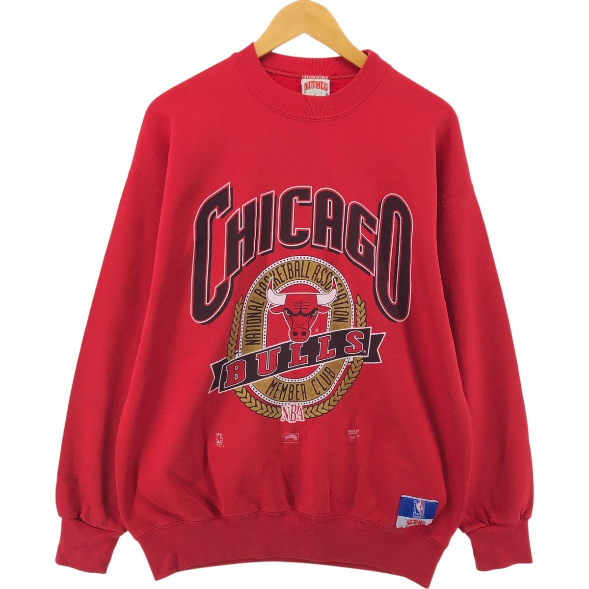 古着 NUTMEG NBA CHICAGO BULLS シカゴブルズ スウェットシャツ