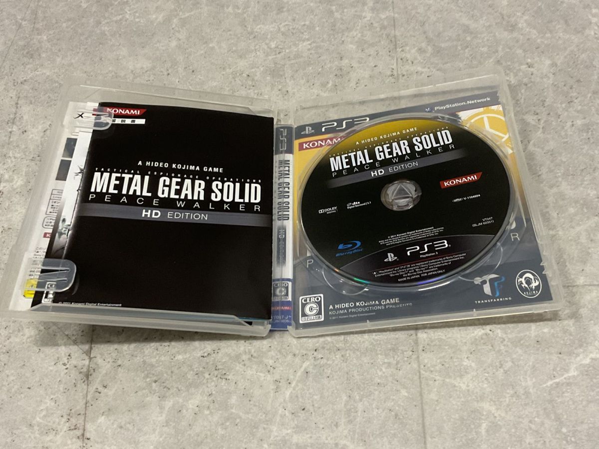 PlayStation3/プレイステーション3/プレステ3/PS3 KONAMI/コナミMETAL GEAR SOLID PEACE WALKER HD EDITION/メタルギアソリッド ピースウォーカー HDエディション ソフト/■