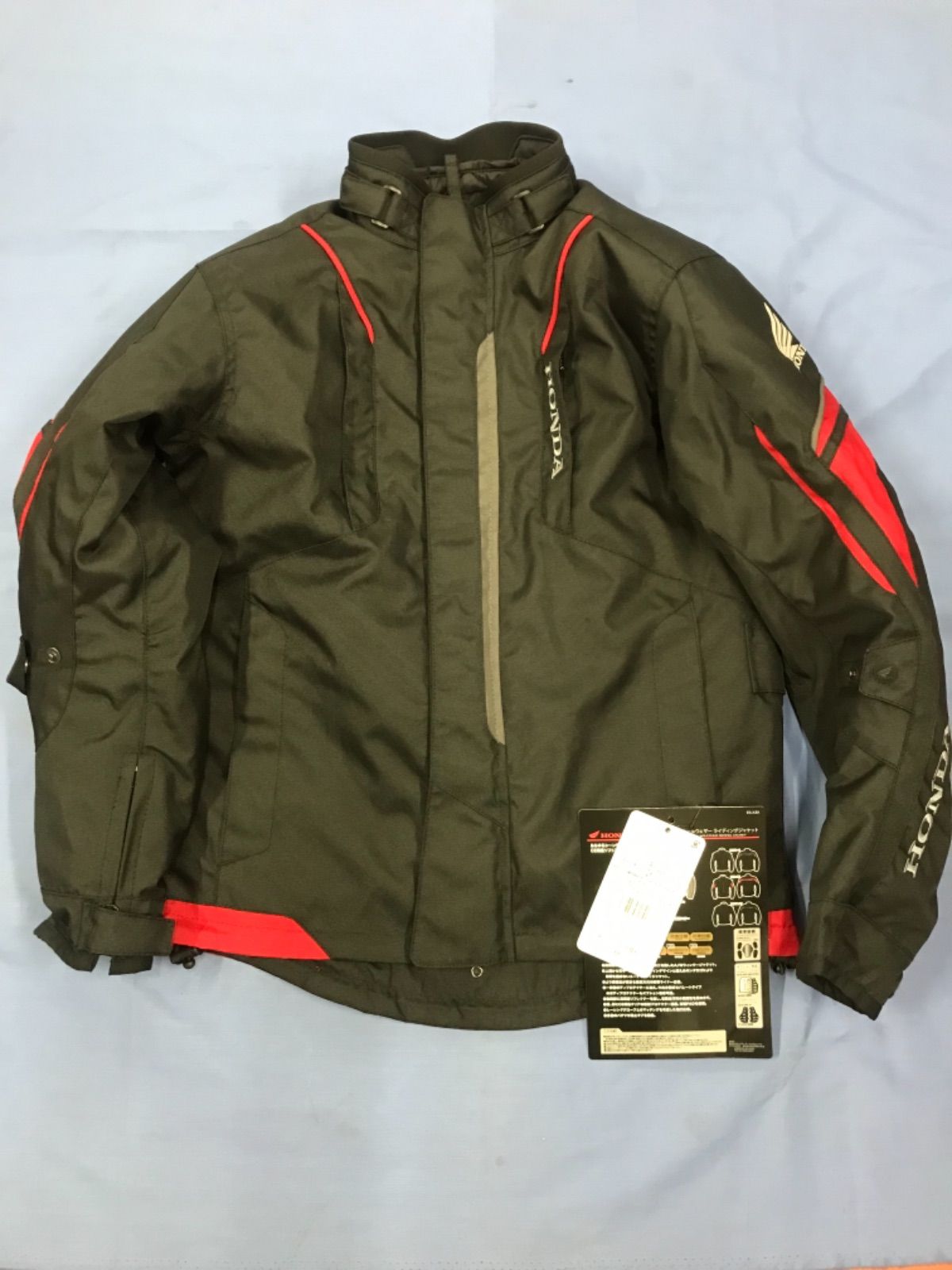 Honda(ホンダ) オールウェザーライディングジャケット Sサイズ レッド  