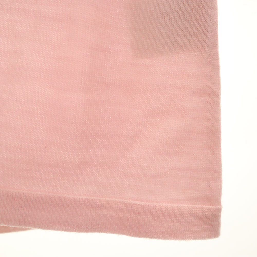 ジバンシィ 90s 日本製 オールド 7分袖 ハイネック ニット M ピンク GIVENCHY レディース ジバンシィ 90s 日本製 オールド 7分袖 ハイネック ニット M ピンク