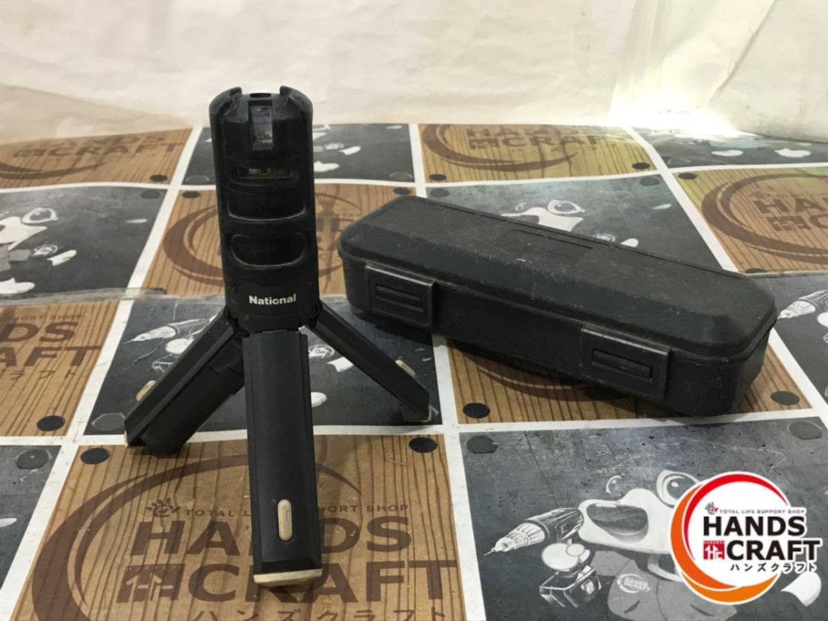 ◆ ジャンク扱い|現状品 National Panasonic|パナソニック 墨出し名人 BTL1100 未校正 型番記載なし
