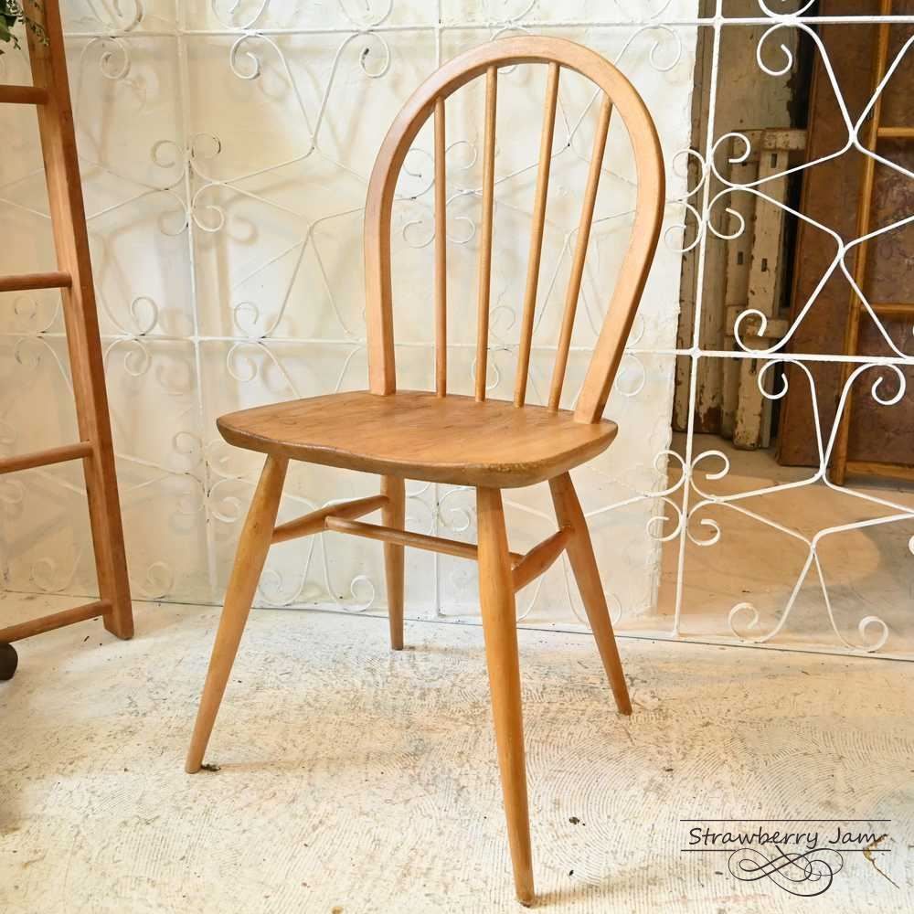 Y*i様 L3705-243-1 英国ヴィンテージ ERCOL フープバックチェ L3705-243-1 英国ヴィンテージ ERCOL アーコールチェア フープバック