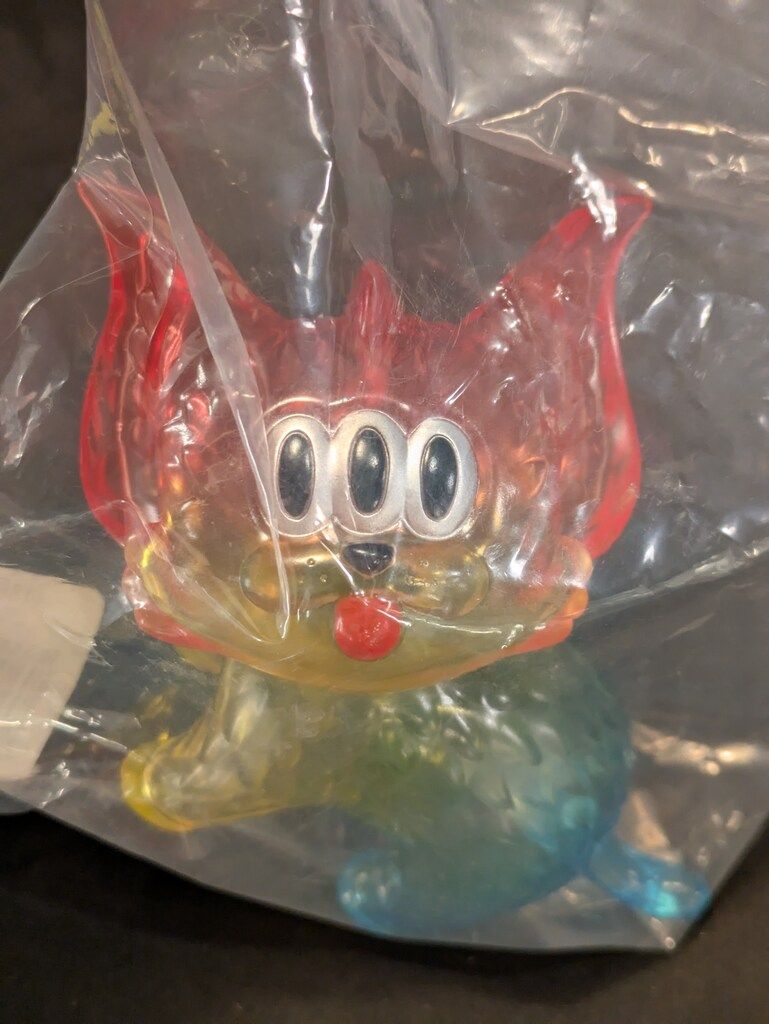 ART JUNKIE ヤンチャーキャット クリア - メルカリ