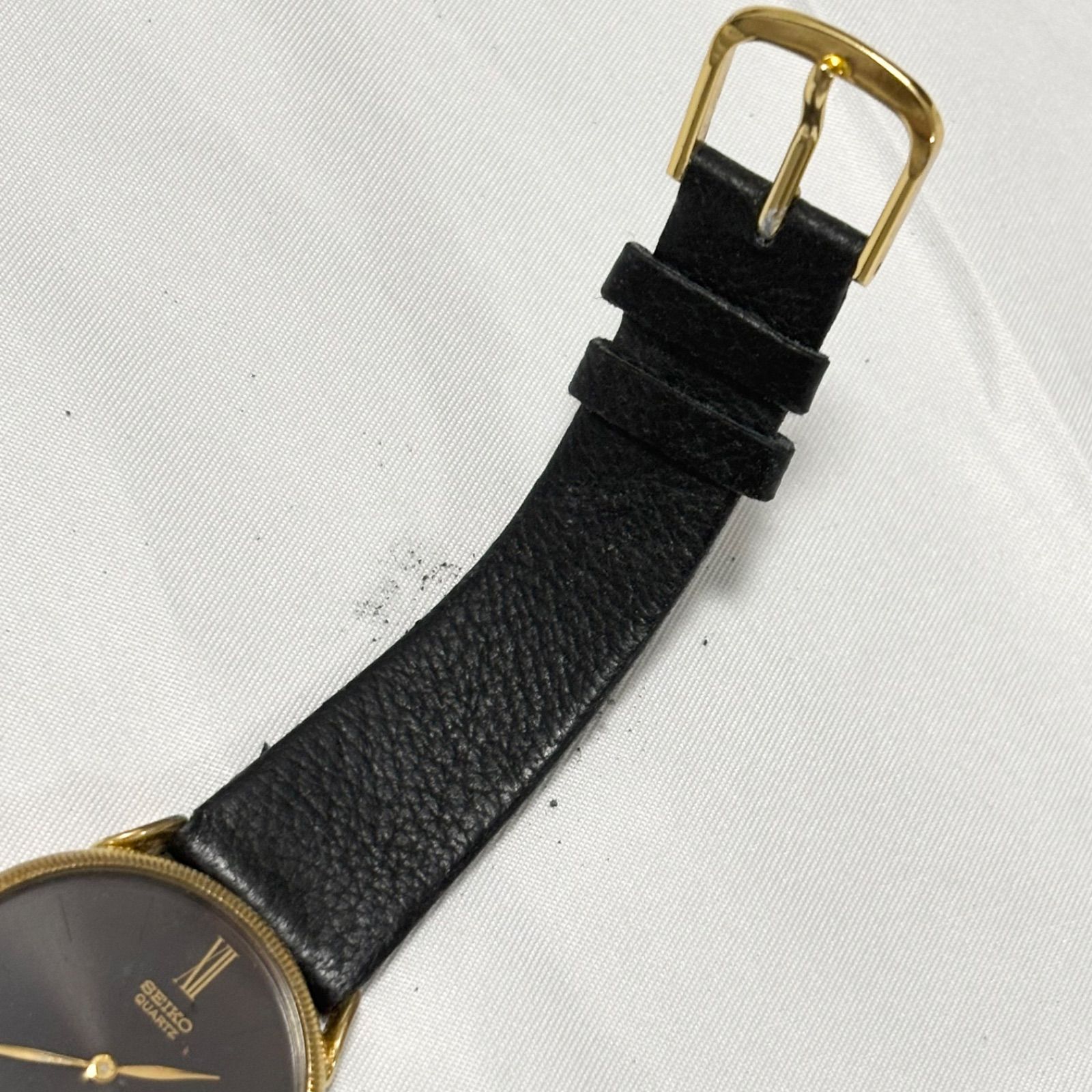 送料無料】SEIKO/セイコー/6020-7060/クォーツ腕時計/ブラック