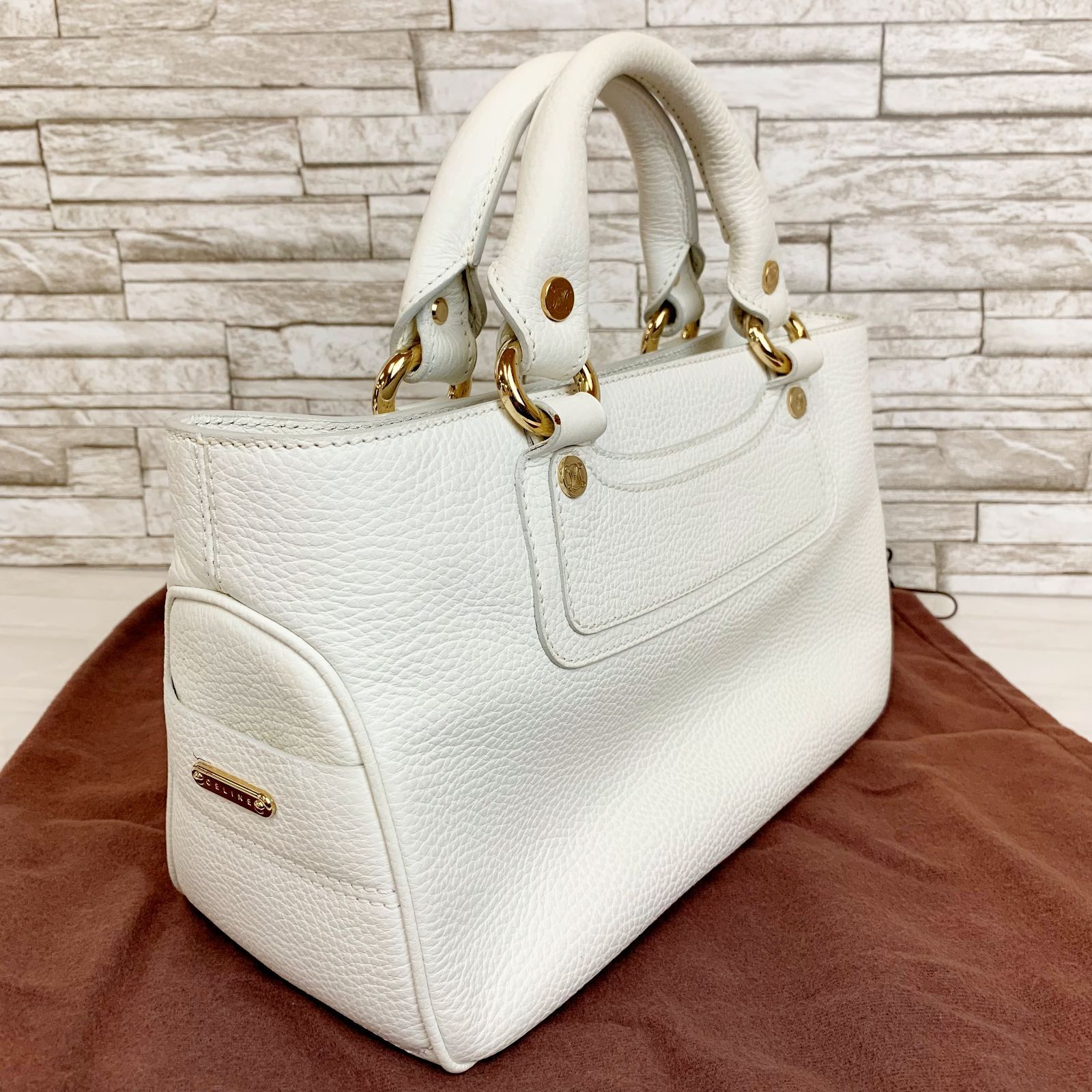 美品〉Celine セリーヌ ブギーバッグ ハンドバッグ トートバッグ 
