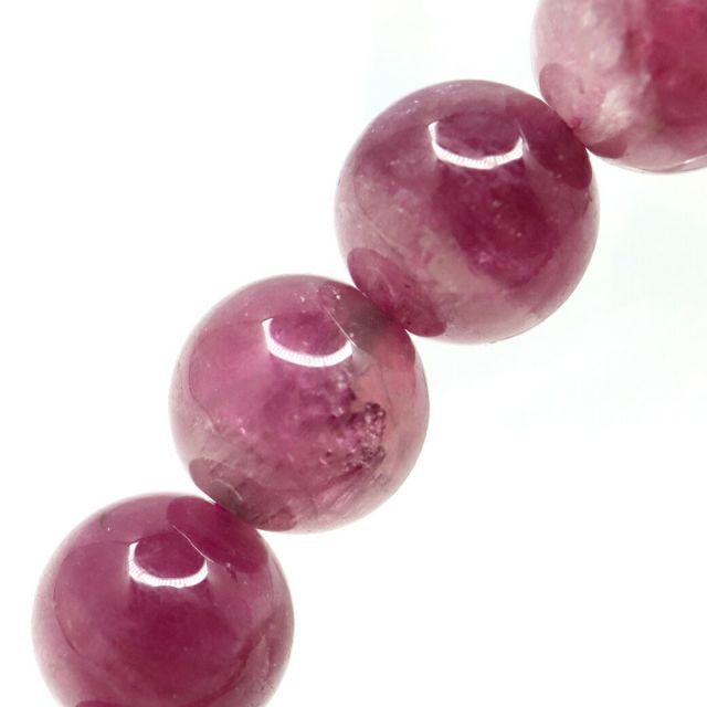 ルベライト ブレスレット レッドトルマリン 7mm 1点物 10月 誕生石
