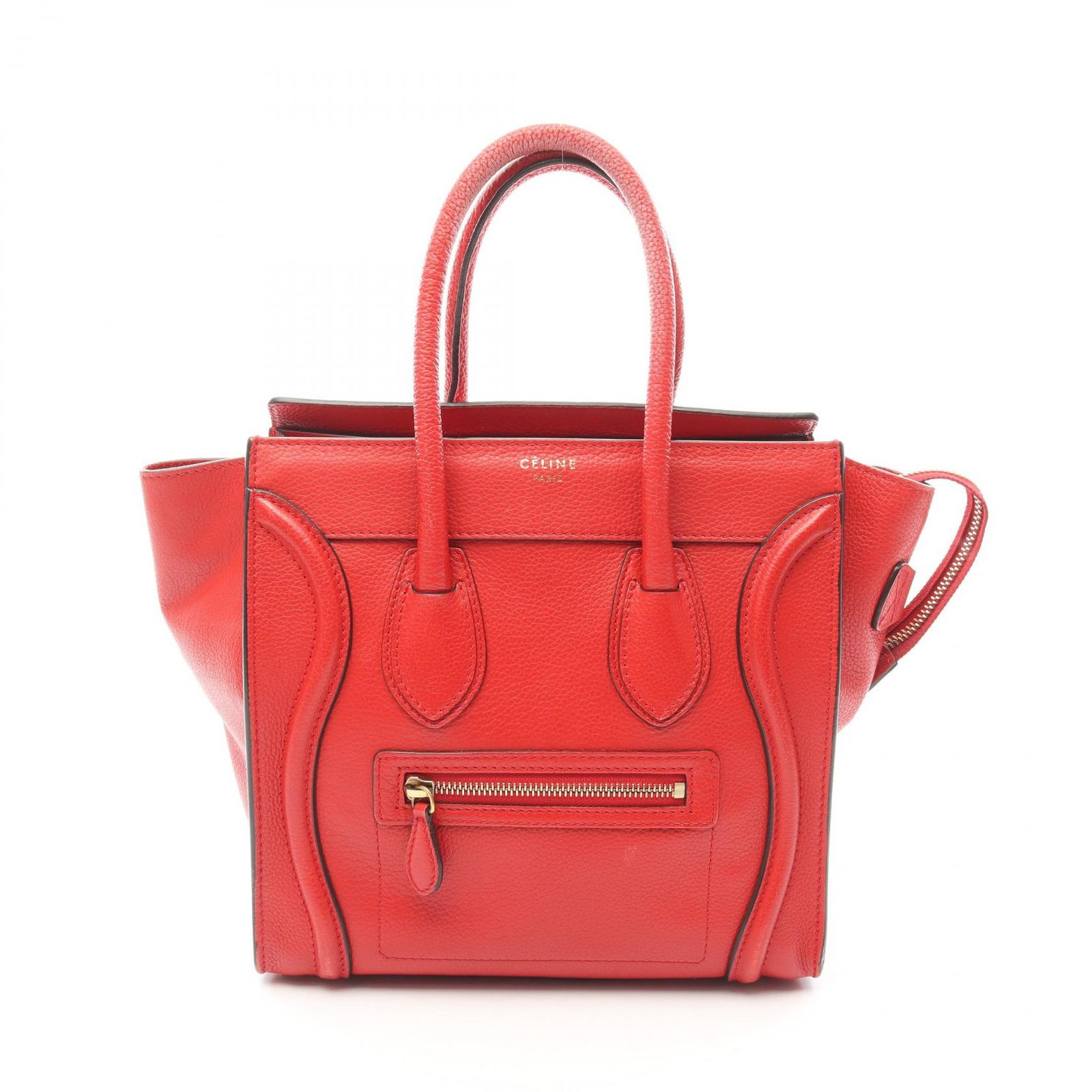 CELINE セリーヌ ラゲージ マイクロショッパー トートバッグ
