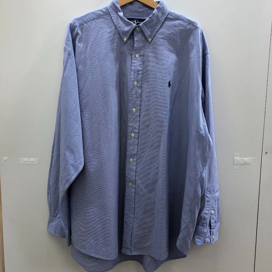 Ralph Lauren/ラルフローレン ギンガムチェックシャツ 長袖 ボタン 