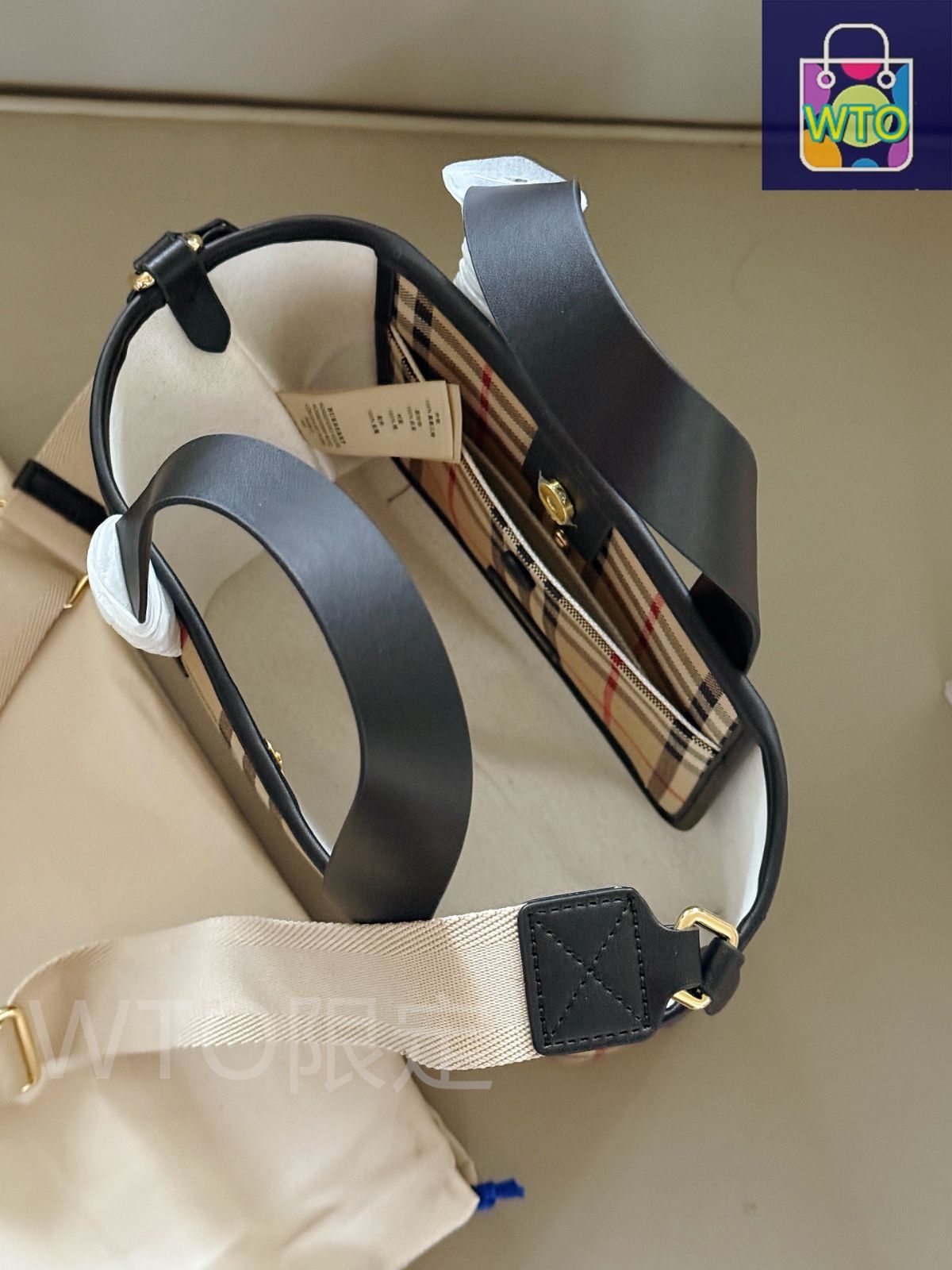 新品　未使用　タグ付き　バーバリー　140 今日特価】Burberry バーバリー キッズトートバッグシリーズ