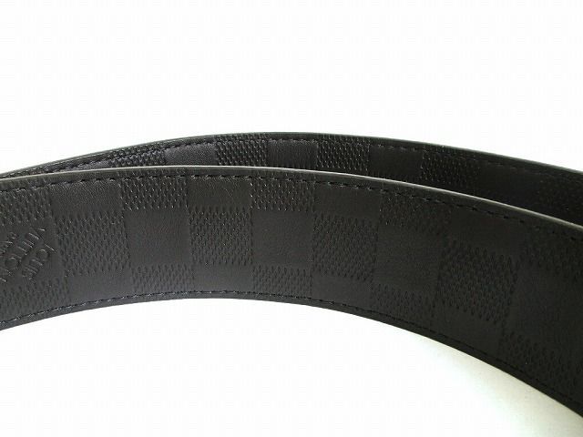 【最短翌日配送】 ルイヴィトン LOUIS VUITTON ダミエグラフィット アンフィニ リバーシブル サンチュール ネオアンヴァントゥール 40MM ベルト メンズ