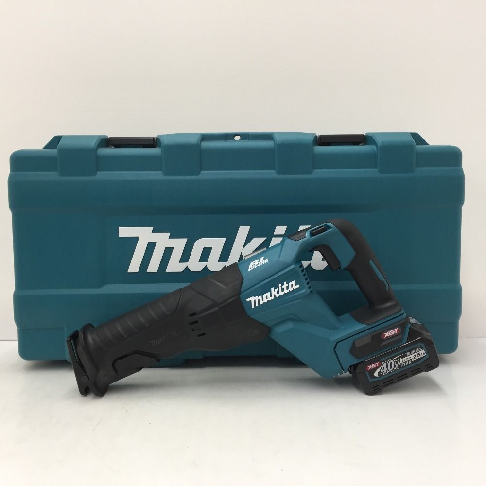 makita マキタ 40Vmax 2.5Ah 充電式レシプロソー ケース・充電器・バッテリ2個セット JR001GRDX 未使用品 ココロード  メルカリShops店 メルカリ