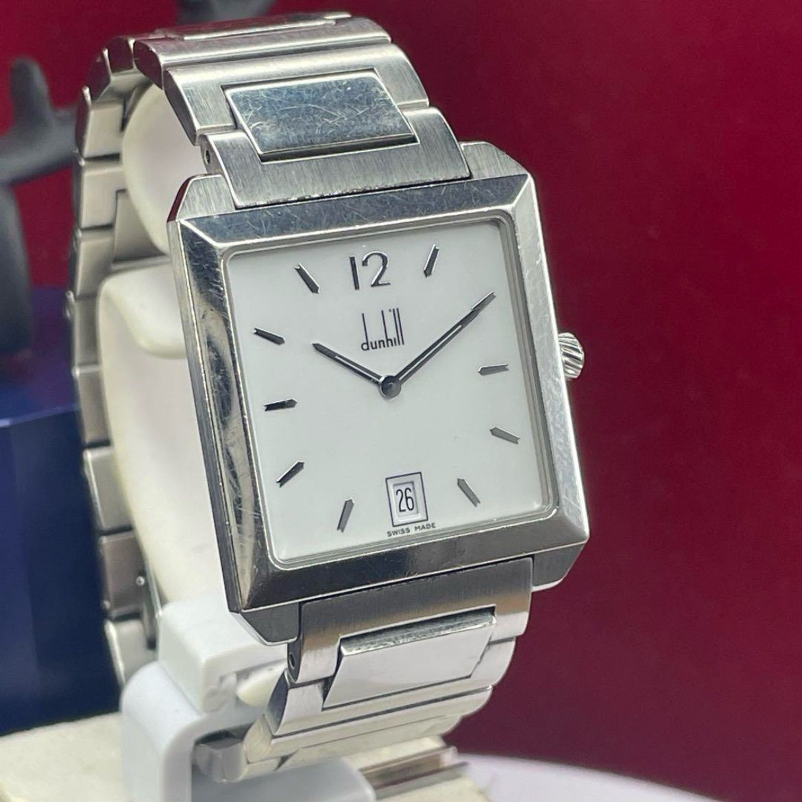 90s Dunhill 8011 シティースケープ 純正SSブレス QZ 腕時計 90s Dunhill 8011 シティースケープ 純正SSブレス QZ 腕時計 - メルカリ