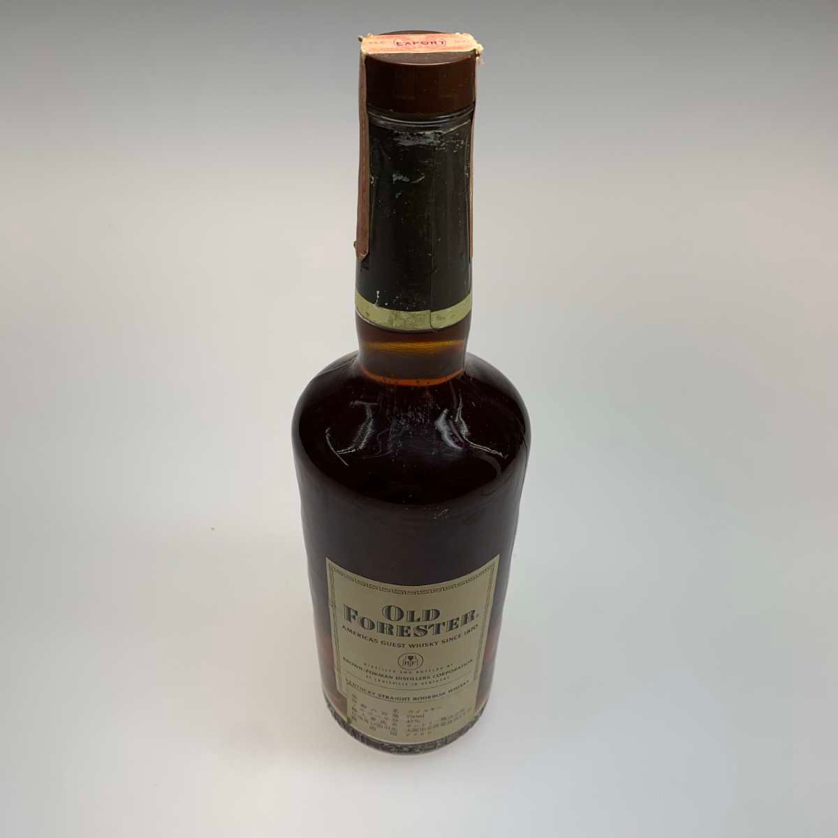 古酒 オールドフォレスター特級 750ml 43% 武蔵屋通販