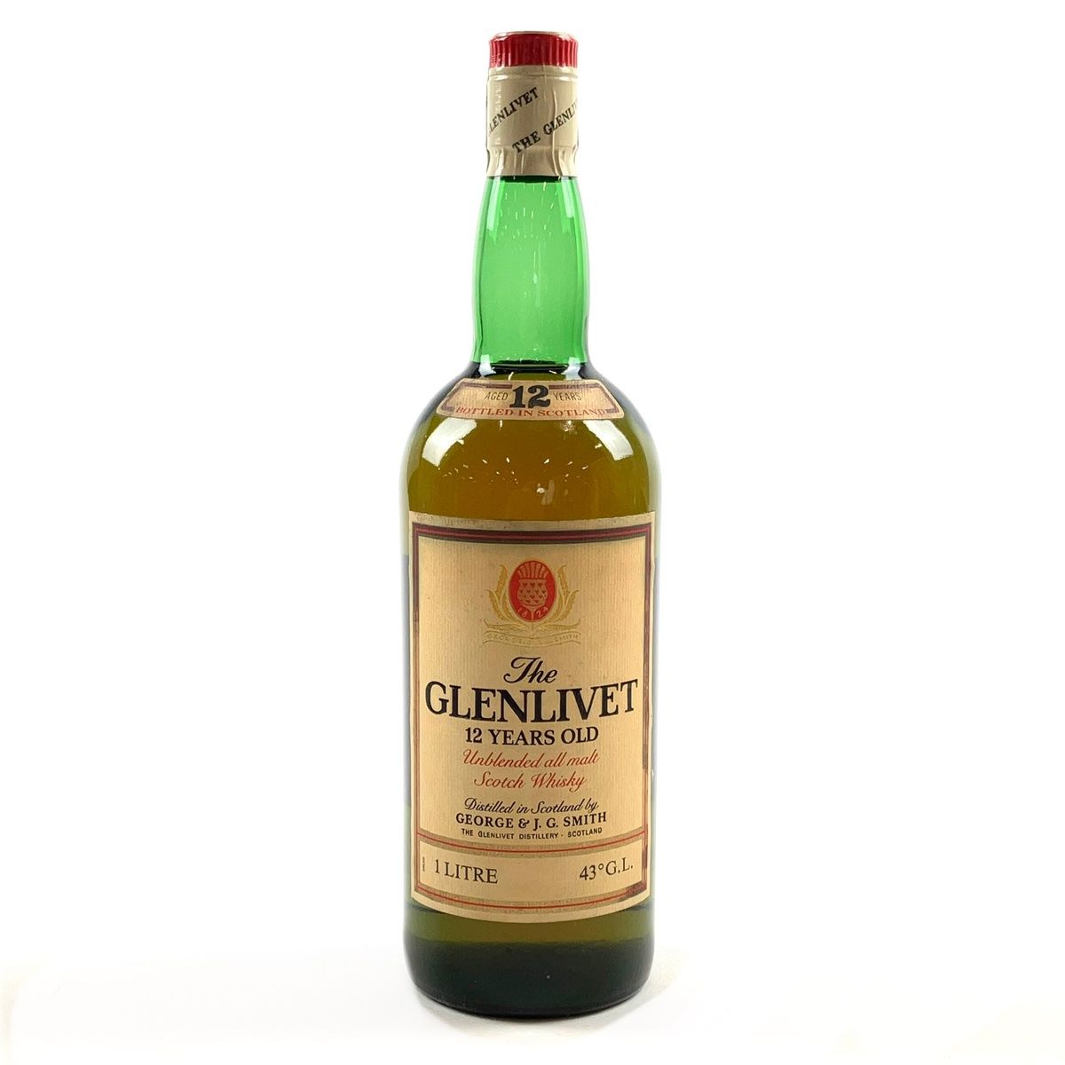 グレンリベット GLENLIVET 12年 旧ボトル 1000ml スコッチウイスキー