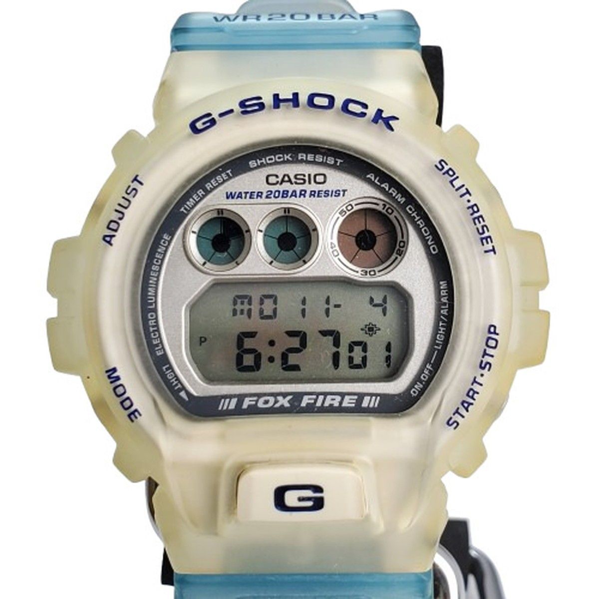中古】CASIO G-SHOCK 腕時計 DW-6900WC-9T 世界サンゴ礁保護協会 
