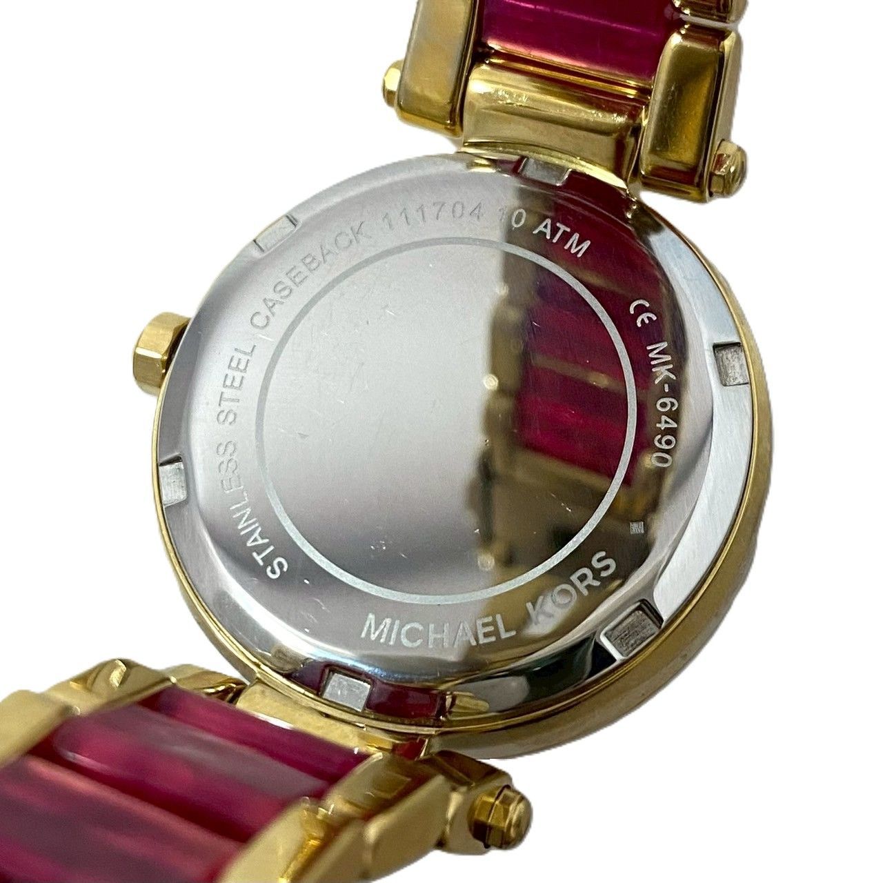 FU【MICHAEL KORS】PARKER/パーカー MK-6490 クォーツ ラウンド